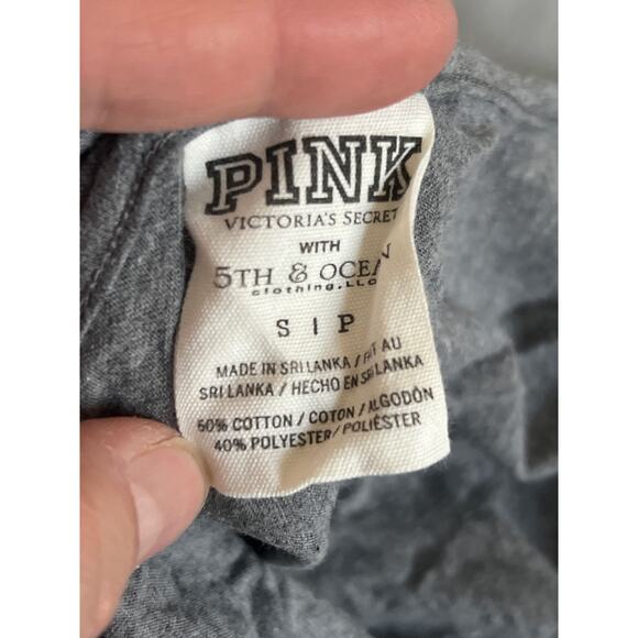 VS PINK Utah Utes red and gray tank top size S 60% cotton 40% polyester  - Picture 5 of 5